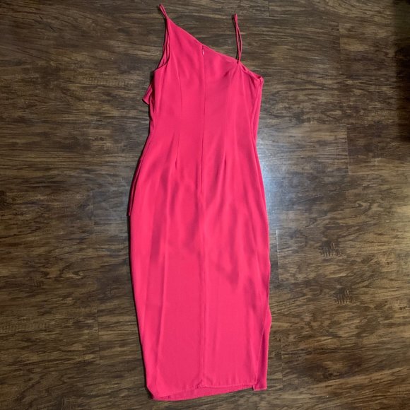 NWT Keepsake Pink No Love Midi Dress - size S - Picture 6 of 6